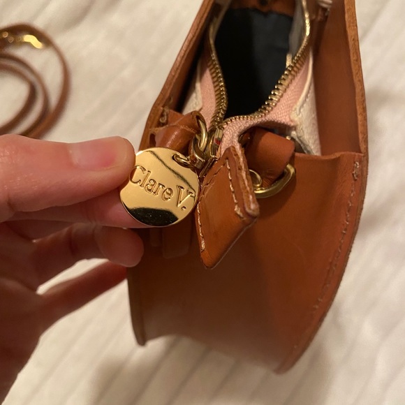 🌹SOLD🌹 Clare V. Petite Alistar Pink Handbag - Picture 6 of 9